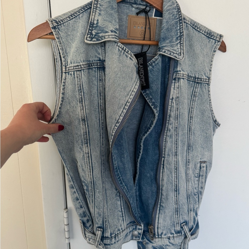 Blank NYC Denim Vest